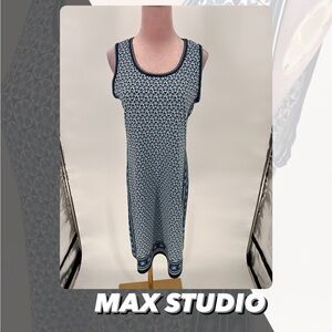 EUC Max Studio Floral Print Tank Dress